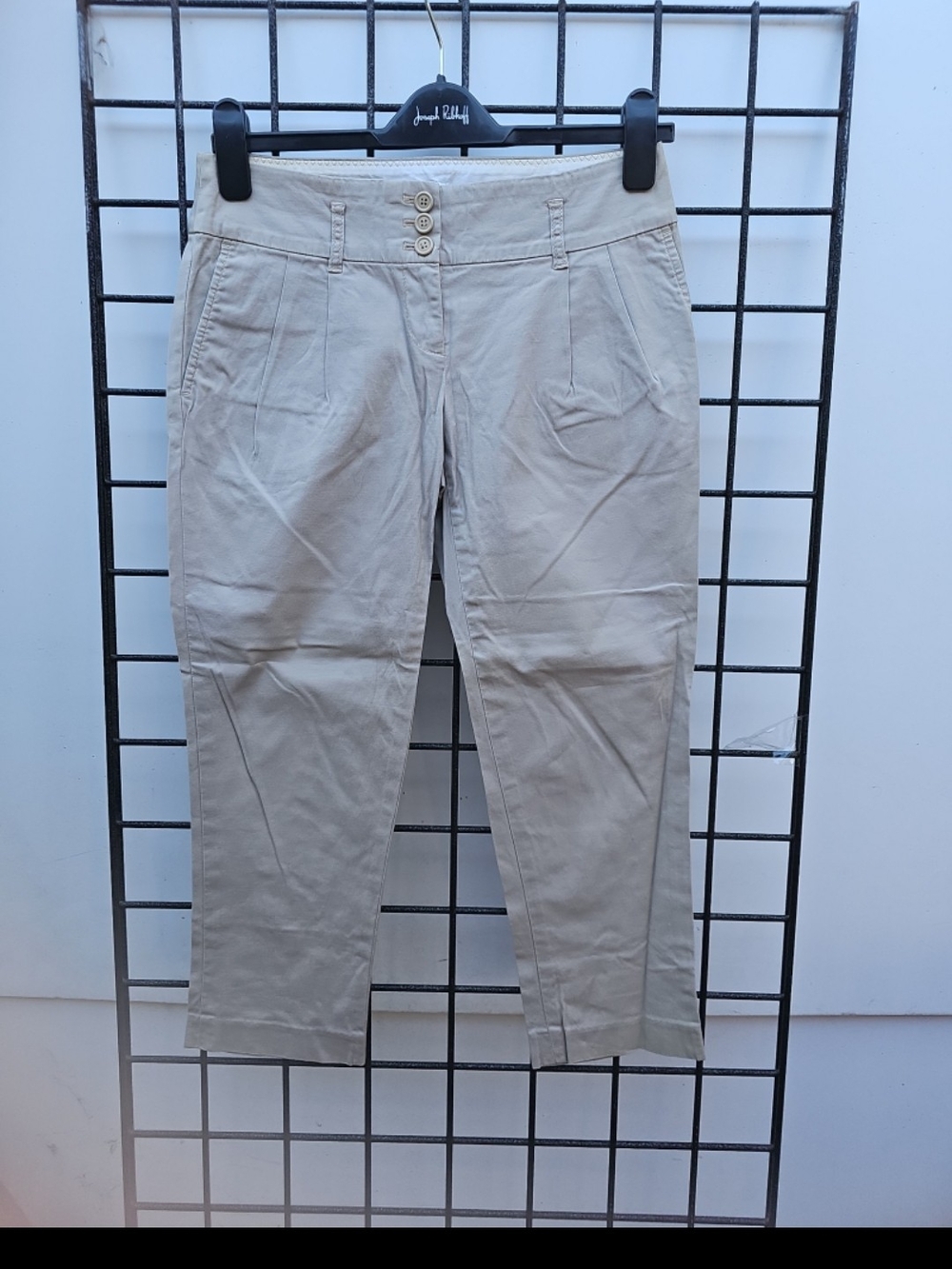 LOFT Slim Straight Khaki Pants in Light Beige